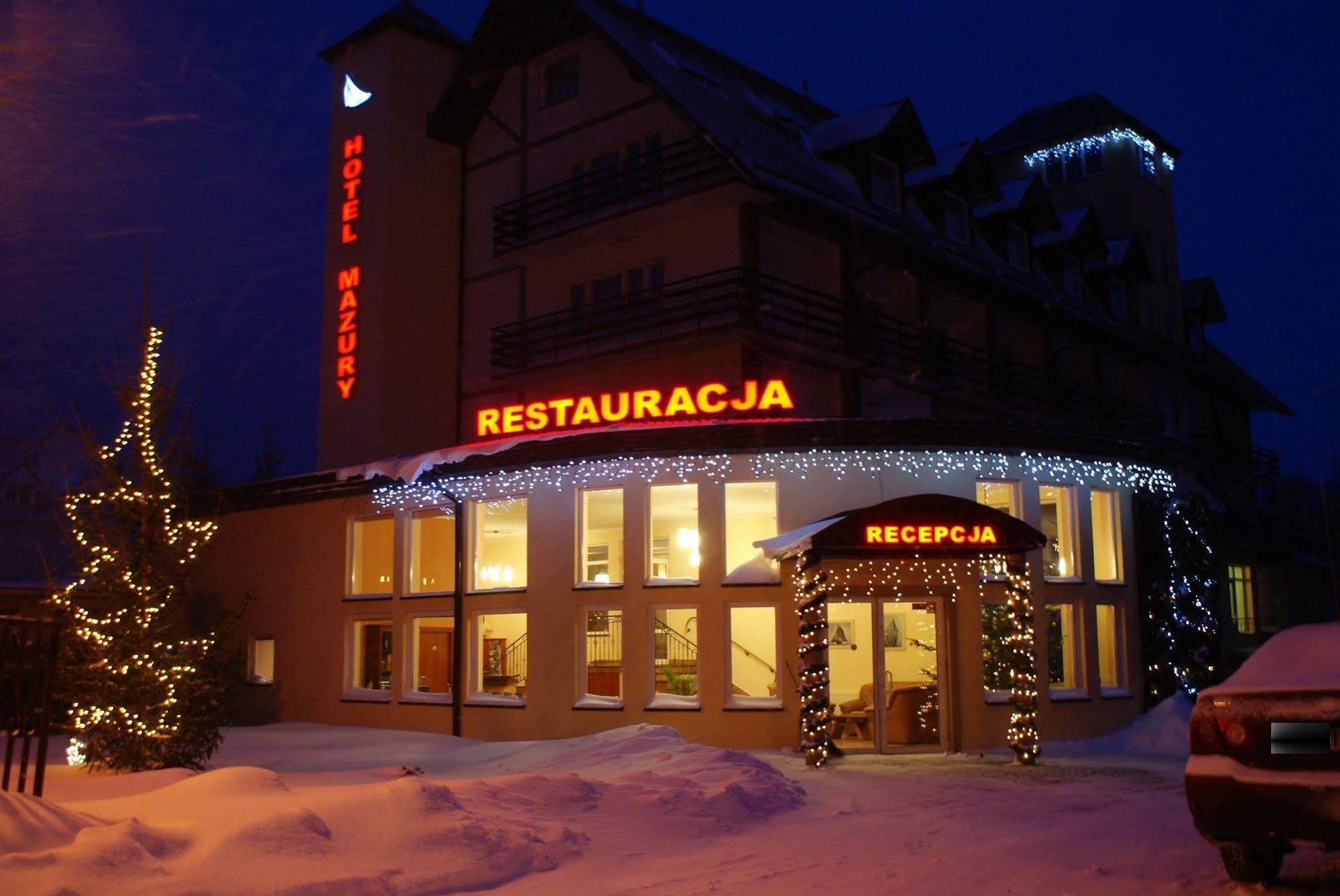 Hotel Mazury Гижицко Экстерьер фото