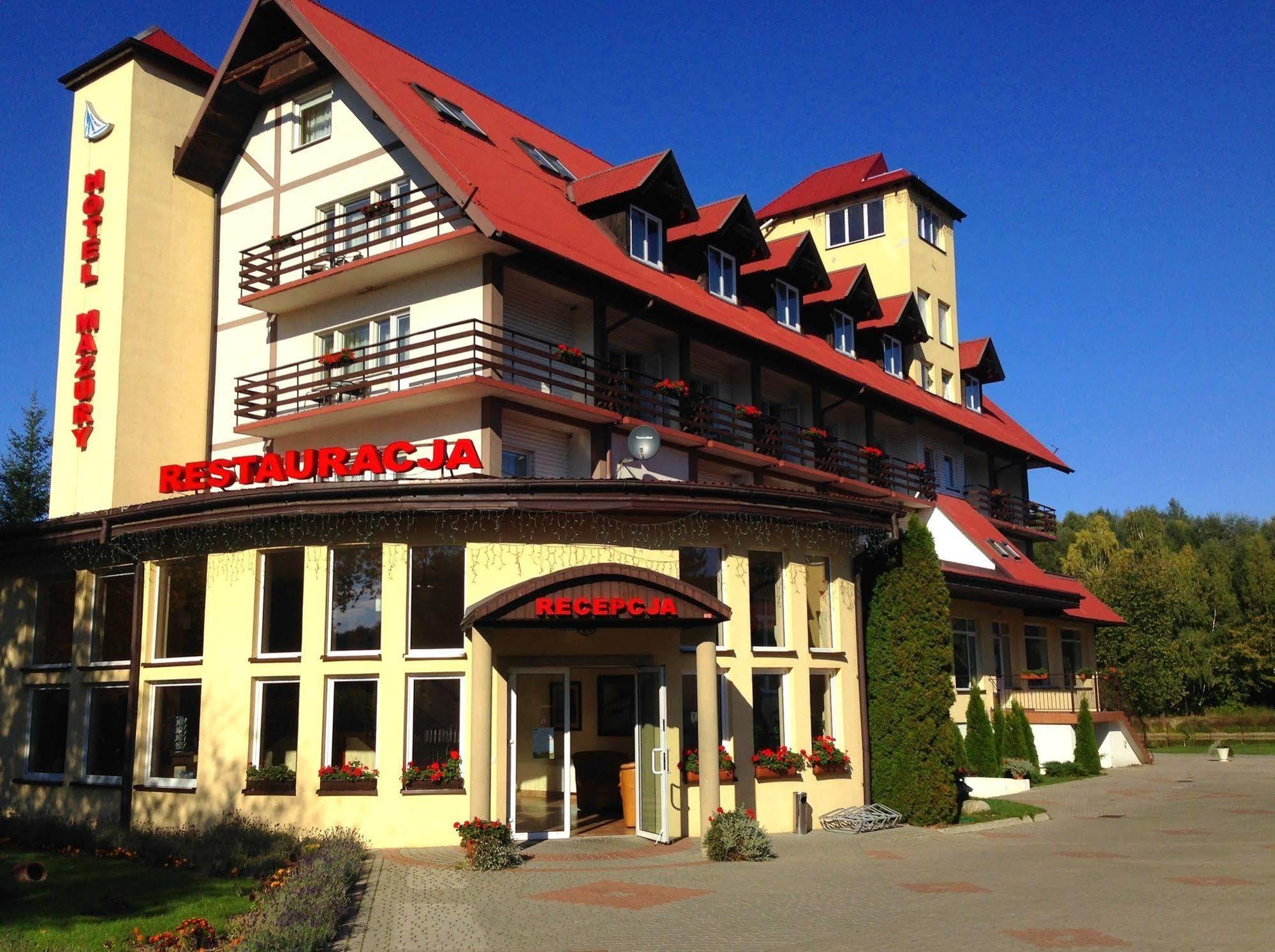 Hotel Mazury Гижицко Экстерьер фото